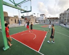 玄武區塑膠籃球場