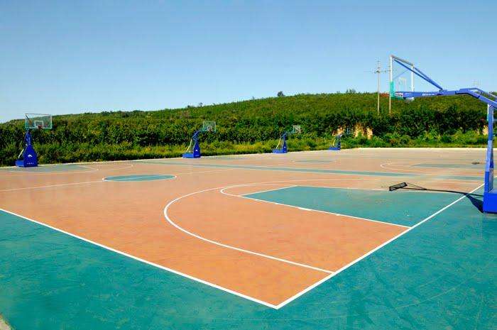 上海硅pu網球場材料