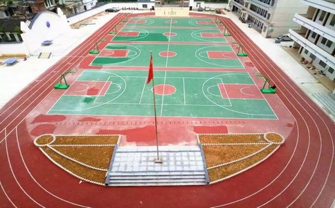 杭州塑膠球場材料